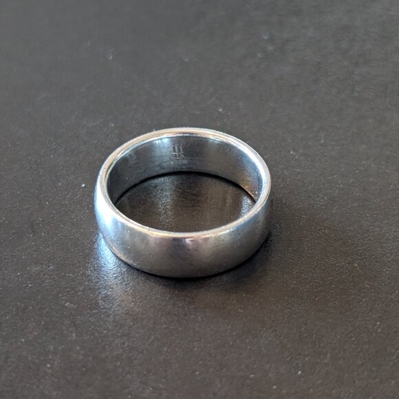 James Avery Sterling Silver Wedding Band size 6.5 - Picture 2 of 6